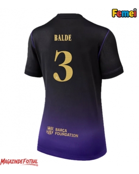 Barcelona Alejandro Balde #3 Tricou Fotbal Replică 2026-27 Femei Deplasare
